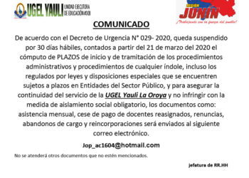 Presentación de Documentos